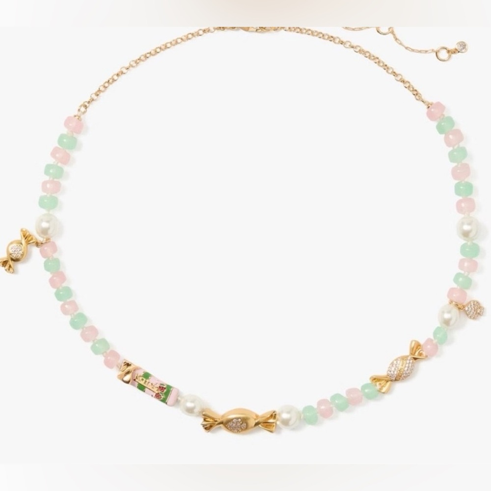 KATE SPADE Treat Yourself Candy Charm Necklace NEW w/dust bag